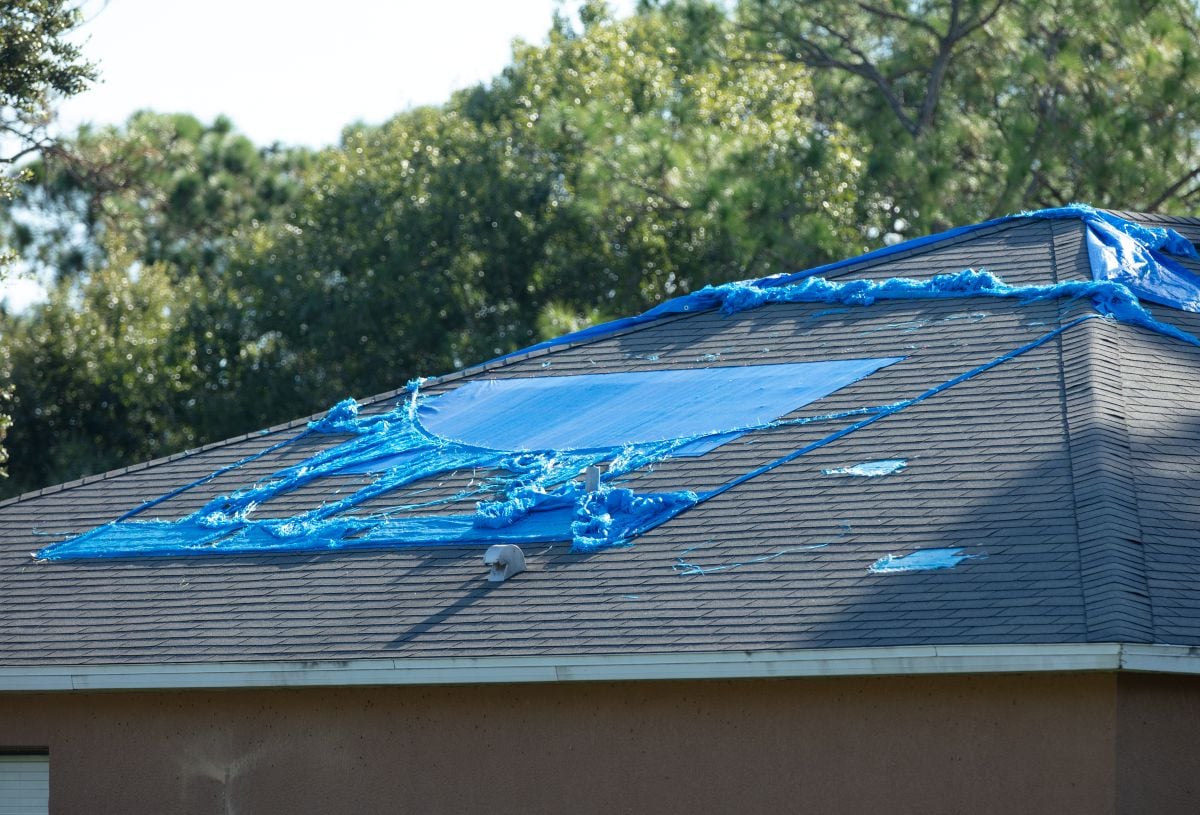 high winds and hurricane damage has caused leaks in your roof